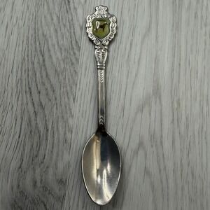 Tennessee Souvenir Spoon‎ Enamel Walking Horse Ornate Silver Tone
